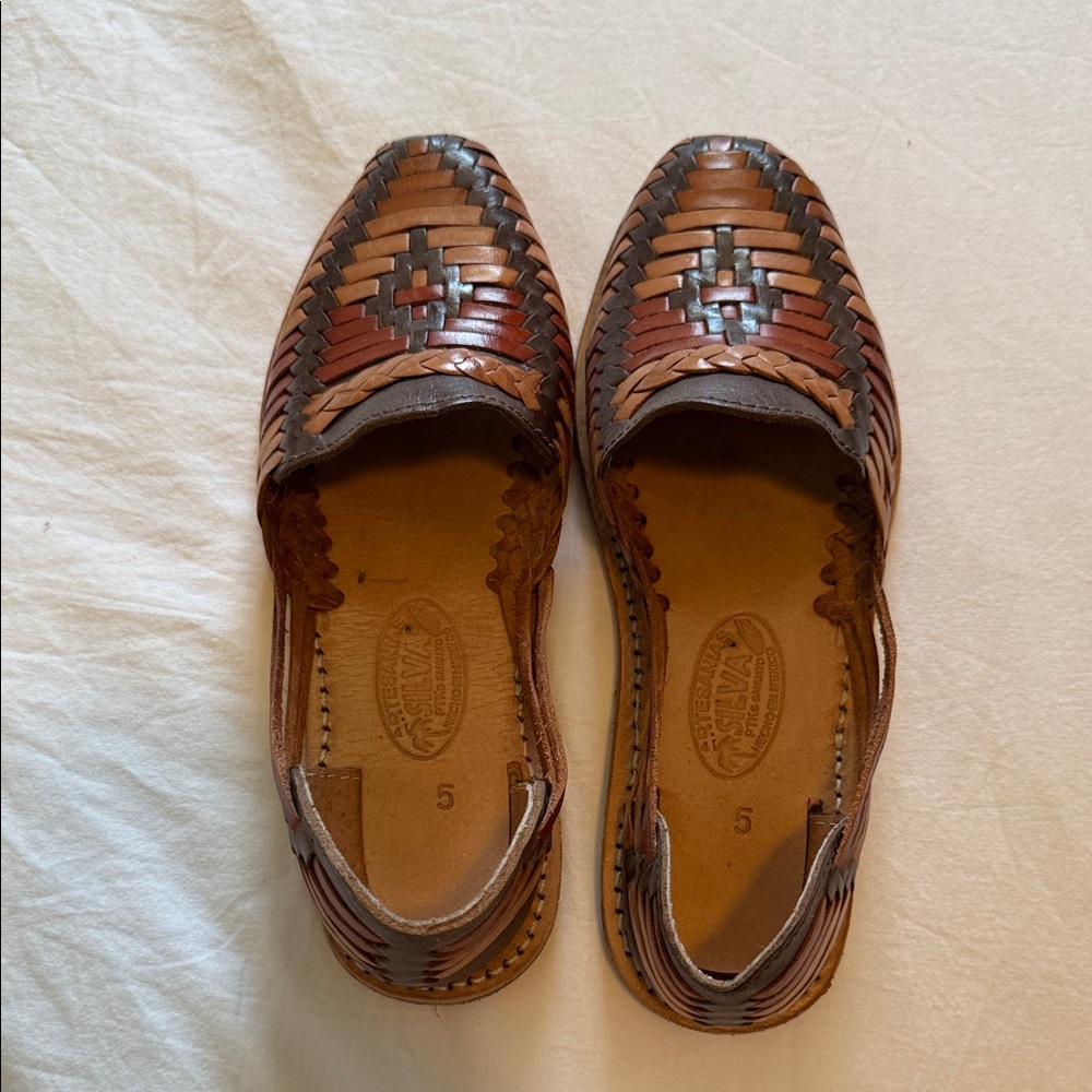 Women’s brown Mexican Huaraches